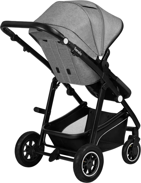 Коляска дитяча 3 в 1 Lionelo Bianka Grey Stone